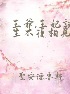 王爷,王妃说此生不复相见免费阅读