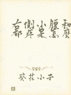 右侧小腹和后腰都疼是怎么回事