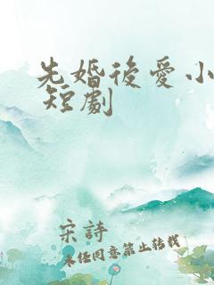 先婚后爱小甜妻 短剧