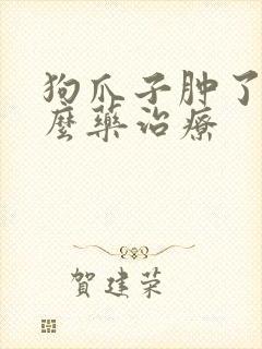 狗爪子肿了用什么药治疗