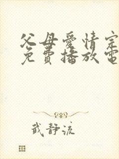 父母爱情完整版免费播放电视剧