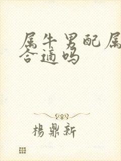 属牛男配属猴女合适吗