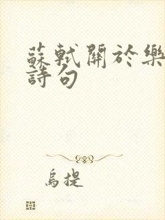 苏轼关于乐观的诗句