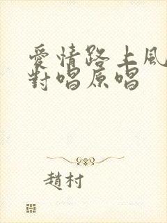 爱情路上风雨多对唱原唱