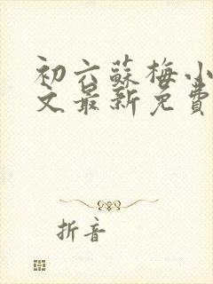 初六苏梅小说全文最新免费阅读