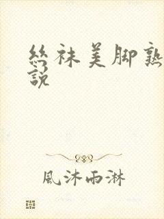 丝袜美脚熟妇小说