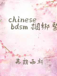 chinese bdsm 捆绑紧缚