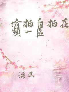 偷拍自拍在线视频一区