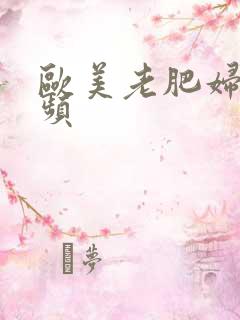 欧美老肥妇性视频