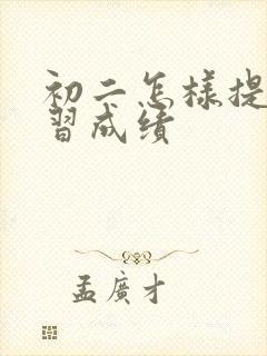 初二怎样提升学习成绩