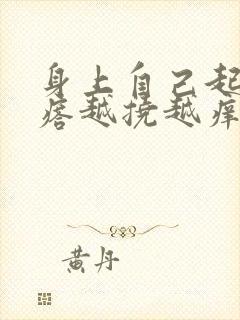 身上自己起红疙瘩越挠越痒