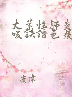 大叶性肺炎患者咳铁锈色痰出现于