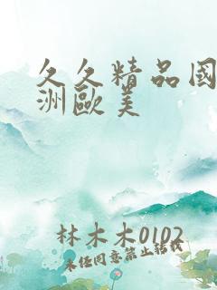 久久精品国产亚洲欧美