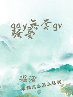 gay无套gv骚受