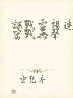 谍战电视连续剧密战无声