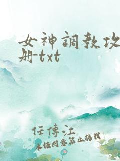 女神调教攻略手册txt
