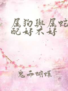 属狗与属蛇的婚配好不好