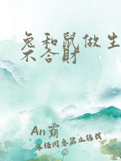 兔和鼠做生意合不合财