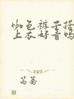 咖色裤子搭黑色上衣好看吗