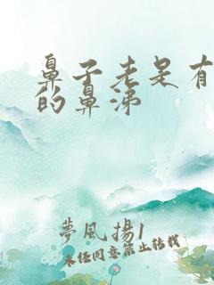 鼻子老是有很浓的鼻涕