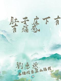 肚子皮下有硬块有痛感