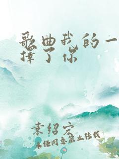 歌曲我的一生选择了你