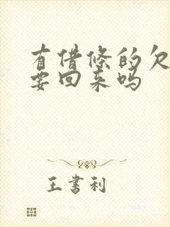 有借条的欠款能要回来吗