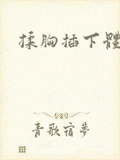 揉胸插下体视频