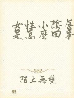 女性小阴唇肥大是怎么回事