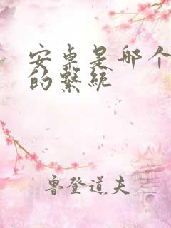 安卓是哪个国家的系统