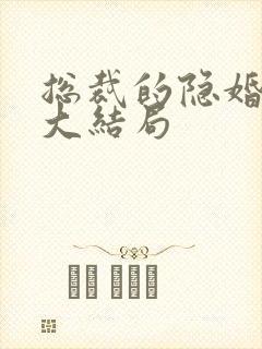 总裁的隐婚罪妻大结局