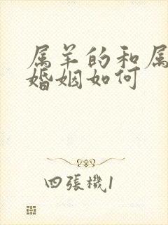 属羊的和属猴的婚姻如何