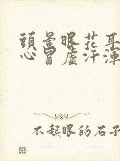 头晕眼花耳鸣恶心冒虚汗浑身无力