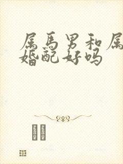 属马男和属龙女婚配好吗