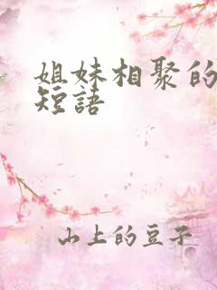 姐妹相聚的心情短语