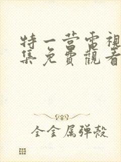 特一营电视剧全集免费观看手机版