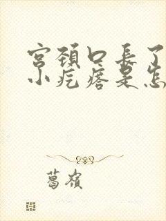 宫颈口长了一个小疙瘩是怎么回事