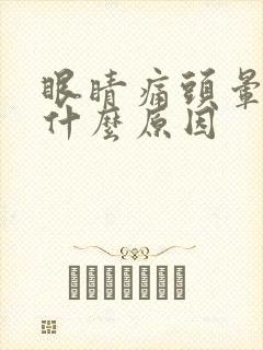 眼睛痛头晕想吐什么原因