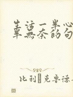 生活一半心酸一半无奈的句子