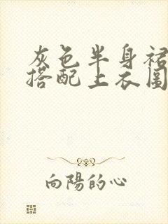 灰色半身裙怎么搭配上衣图片