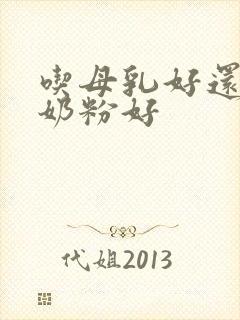 吃母乳好还是吃奶粉好