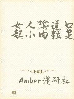 女人阴道口外面起小肉粒是怎么回事