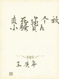 爽死你个放荡的小骚货h