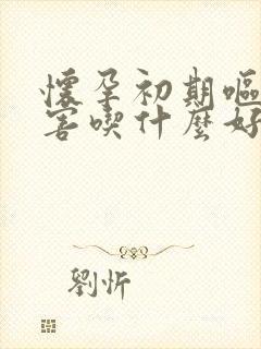 怀孕初期呕吐厉害吃什么好