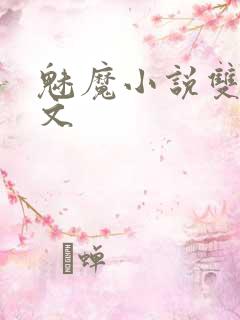 魅魔小说双男主文