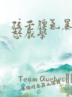 孩子脾气暴躁易怒厌学