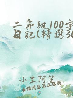 二年级100字日记(精选30篇)