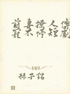 前妻撩人傅先生宠不停短剧