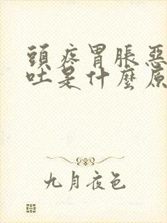 头疼胃胀恶心想吐是什么原因引起的