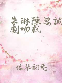 朱琳陈思诚电视剧吻戏